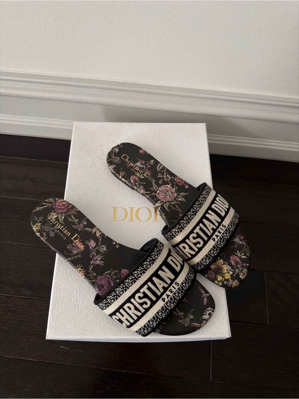 Christian Dior Dway Slide Size 38